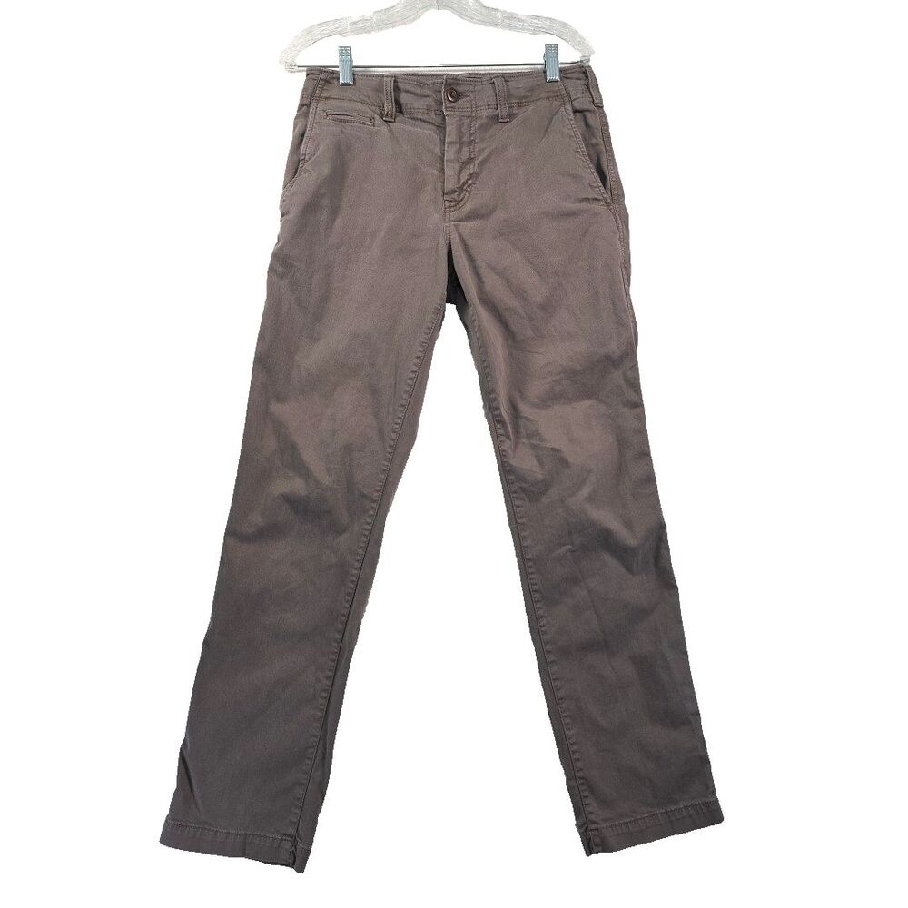American Eagle Pants Extreme Flex Original Straight Men's 29x32 Chino Gray
